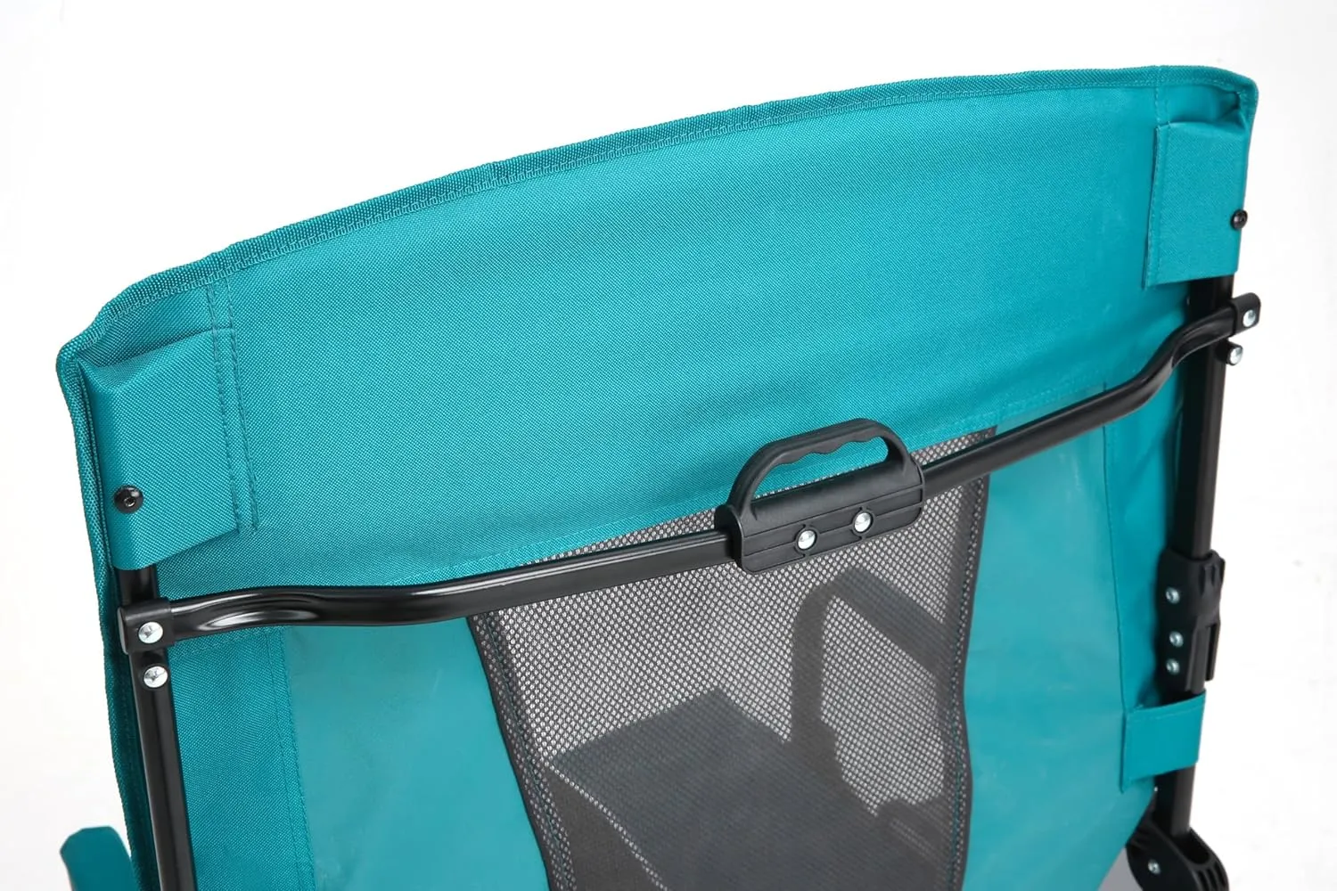 Foldable Directors Chair, Heavy Duty Outdoor Camping Chair with Side Table and Pocket,Oversized Rocking Lawn Chair for Fishing,Beach,Sport Events (Blue)