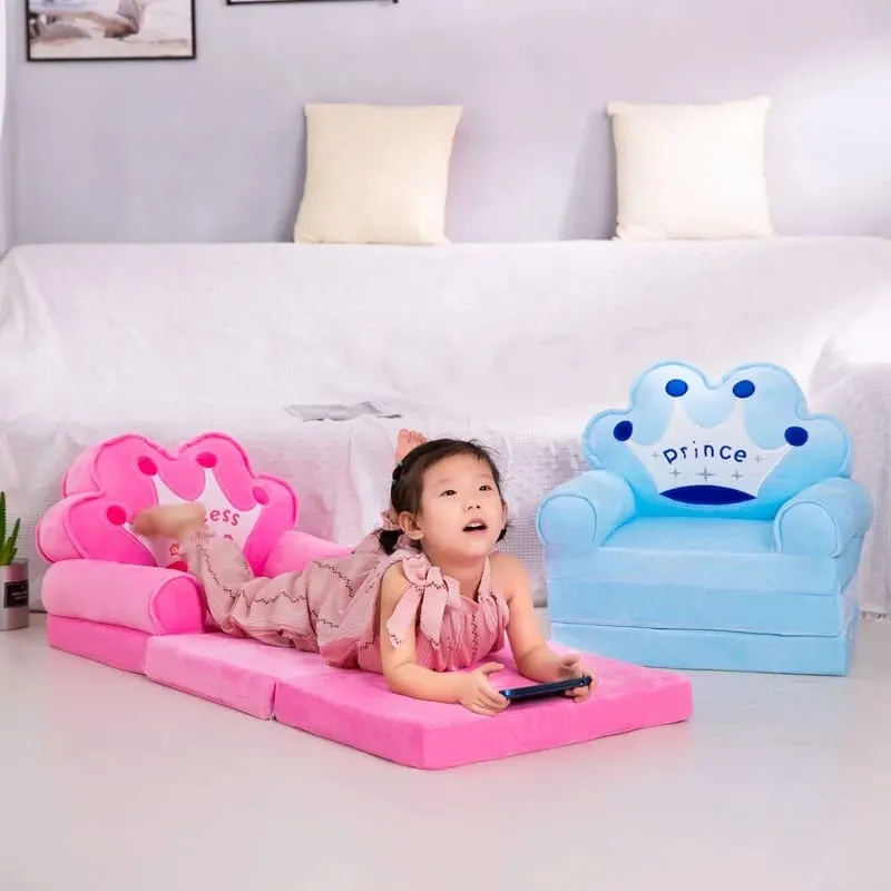 Foldable Kids Sofa Chair & Bed