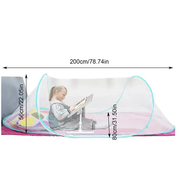 Folding Bed Tent - Portable Mosquito Net for Outdoor, Garden and Indoor Use