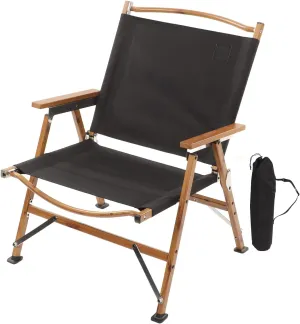 Folding Camping Chair, Portable Folding Chair with Handrail, Ultra Light Lawn Chair, 120KG Load Bearing Heavy Duty Chairs for Sports Patio Garden Beach Fishing