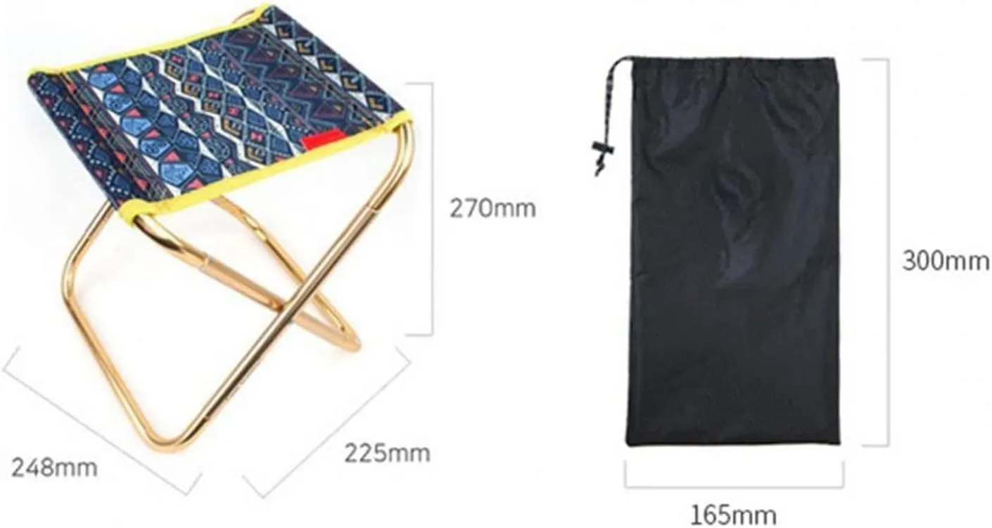 Folding Chairs Folding Fishing Chair Lightweight Picnic Camping Chair Aluminum Alloy Fishing Rest Stool for Beach Chair Outdoor Furniture