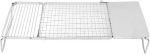 Folding Grill Lightweight and Strong Quick Assembly Stable Structure Includes Storage Bag Fold with Storage Bag for Outdoor
