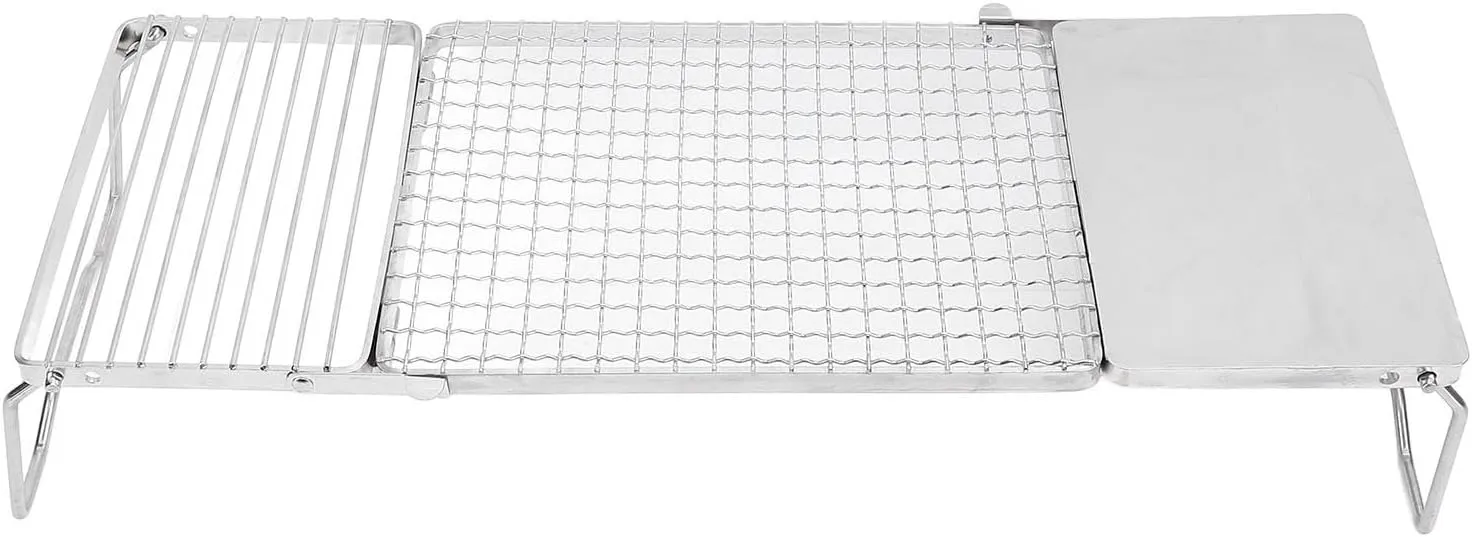 Folding Grill Lightweight and Strong Quick Assembly Stable Structure Includes Storage Bag Fold with Storage Bag for Outdoor