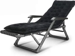 Folding Lounge Chair Lunch Break Sun Loungers Folding Recliner Lounge Chairs,Outdoor Camping Lawn Beach Fishing Recliner Sun Lawn Garden Lounge Camp Lounge Chair