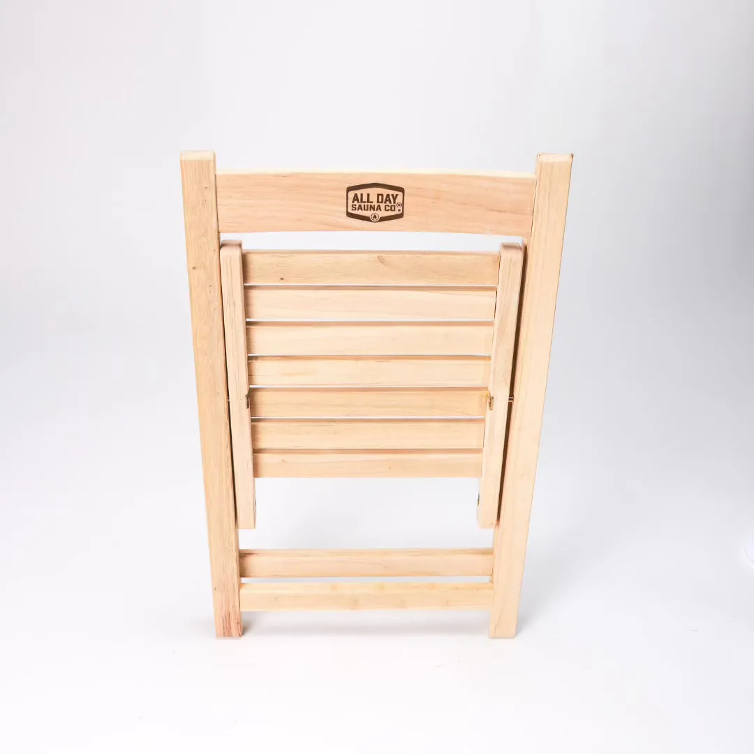Folding Sauna Chair