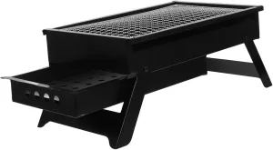 GANAZONO Portable Bbq for Camping Small Outdoor Grill Mini Grill Foldable Barbecue Cooking