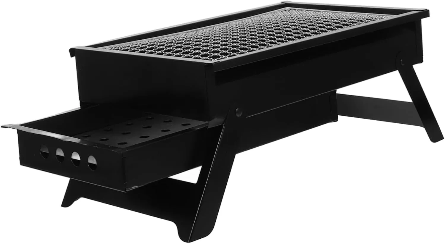 GANAZONO Portable Bbq for Camping Small Outdoor Grill Mini Grill Foldable Barbecue Cooking