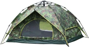 GeRRiT 2 Person Rainproof Camping Tents Pop-Up Dome Camping Tent Foldable and Breathable Tents Anti-Mosquito and Protection Suitable for Outdoor Camping and Hiking
