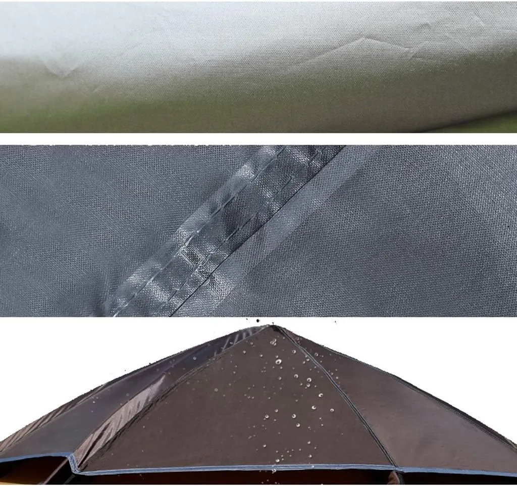 GeRRiT Tent Outdoor 3-4 People Automatic Anti-Storm Rain 2 Double Thick Rainproof Camping Outdoor Camping Household Tent Pop-Up Large Camping Tent Cabin Beach Tent Quick Installation Waterproof Tent