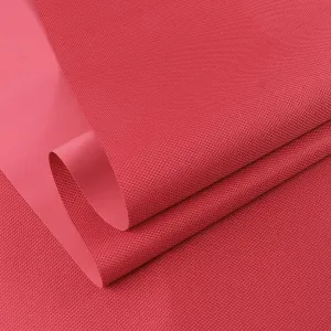 GlodWheel 1800D Marine Waterproof Canvas Fabric 60" Wide by 36" Heavy Duty Canvas Material Tear-Resistant UV-Resistant Anti-Glare PVC Backing for Outdoor Boat Tent Awning Cushion Red