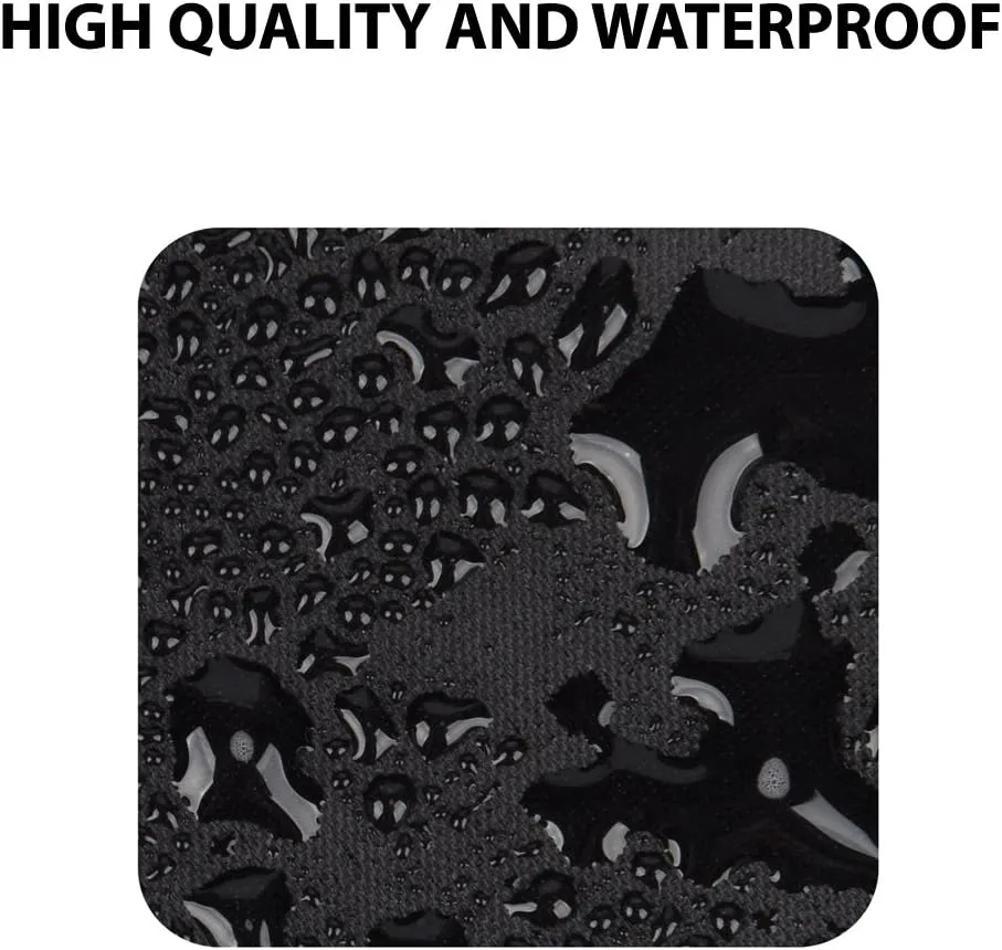 Gold Armour Rainfly Tarp for Hammock and Tent, Waterproof Lightweight Camping Accessories, Survival Gear, Black