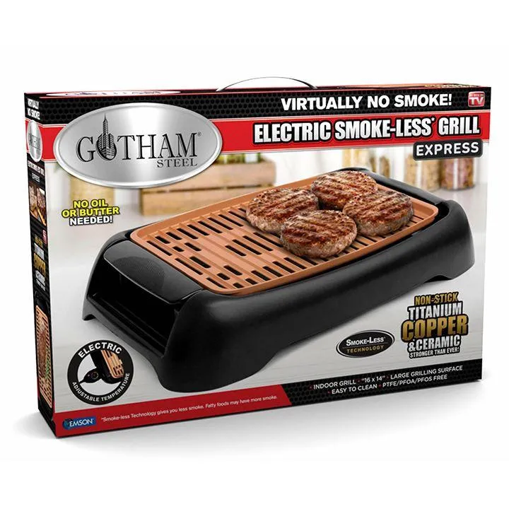 Gotham Steel Electric Smokeless Grill Express