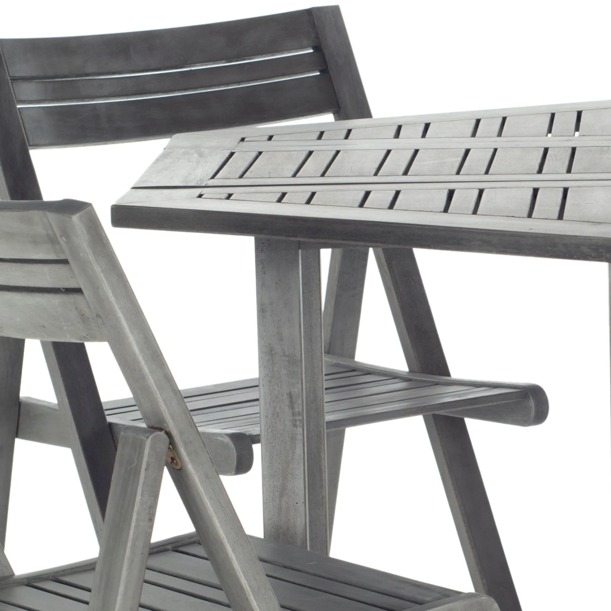 Grey Wash Kerman Table and Chair Set