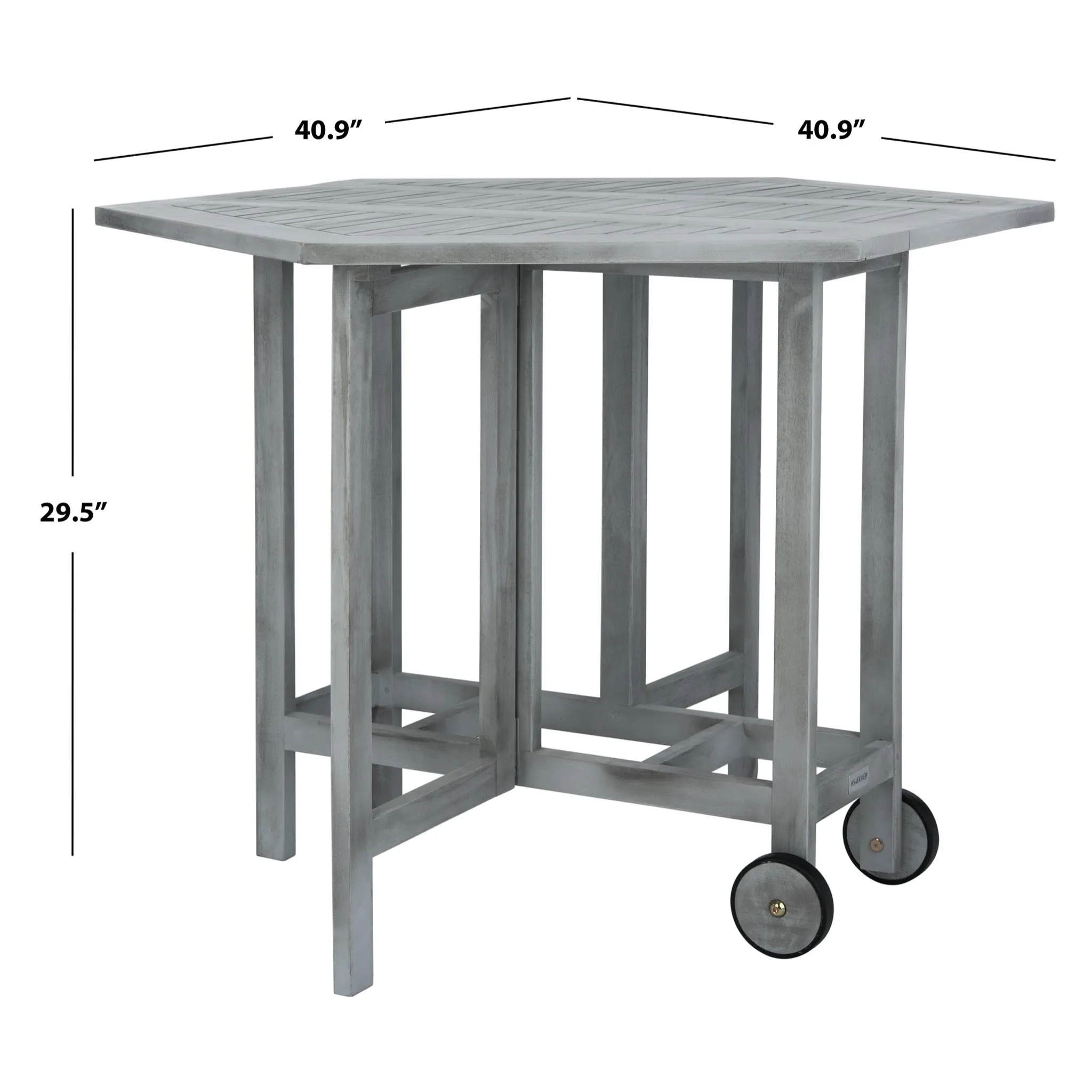 Grey Wash Kerman Table and Chair Set