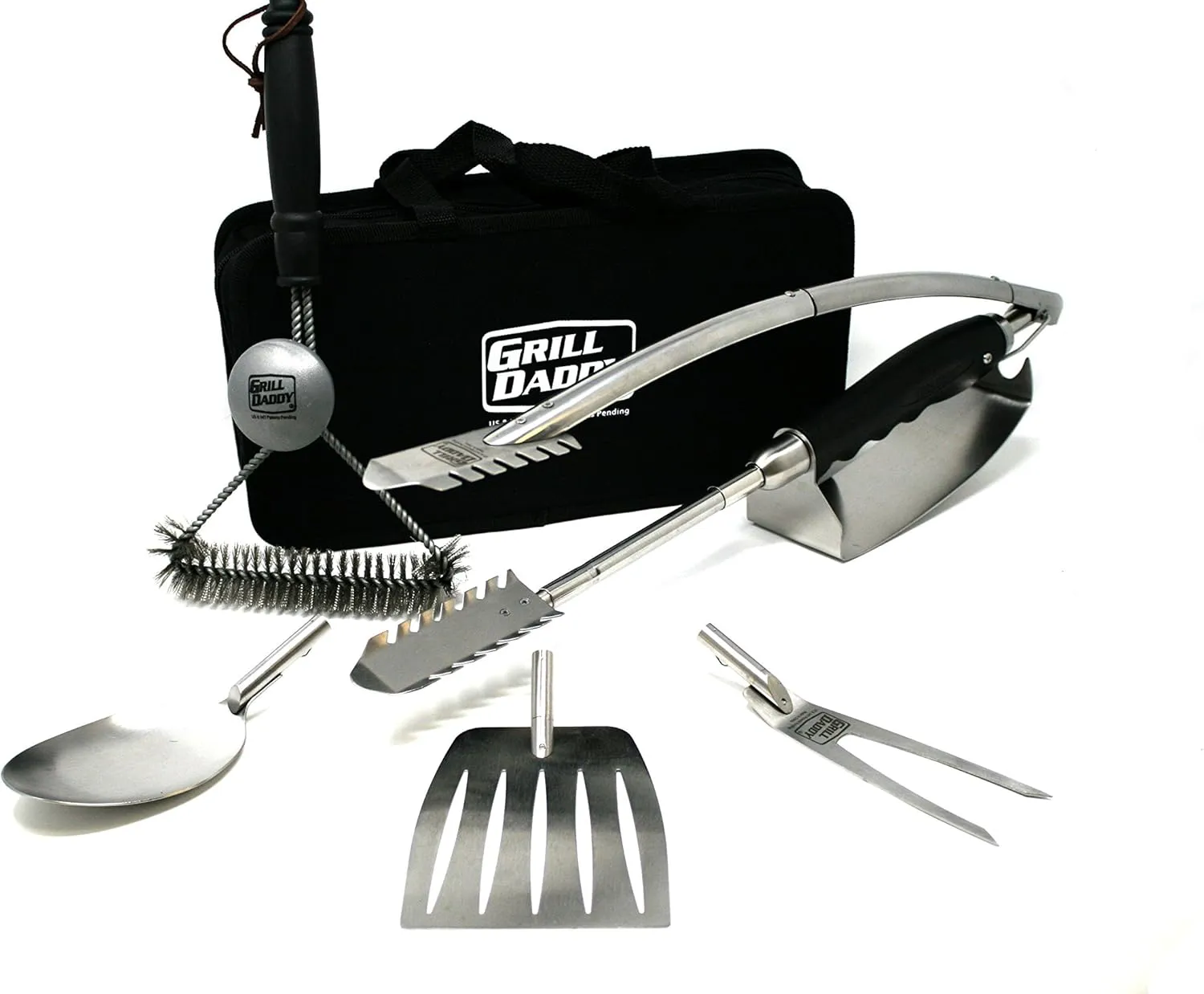 Grill Daddy GQ5901W07 BBQ Tailgate Grill Accessories Set
