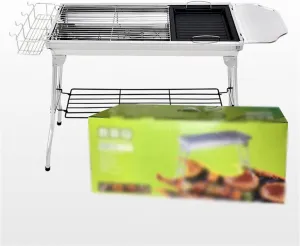 Grill Outdoor Stainless Steel Grill Carbon Grill Portable Folding Grill Charcoal Grill