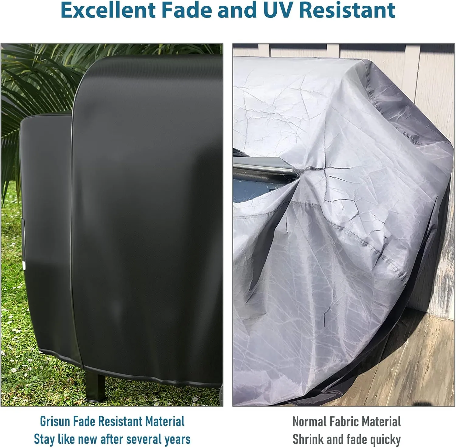 Grisun Grill Cover for Pit Boss Series II 600 Wood Pellet Grill Smoker - PB600PS1, 600D Waterproof Grill Cover for Pit Boss Lexington 500, Lexington 540, Pro 600 and Tailgater with Portable Handle