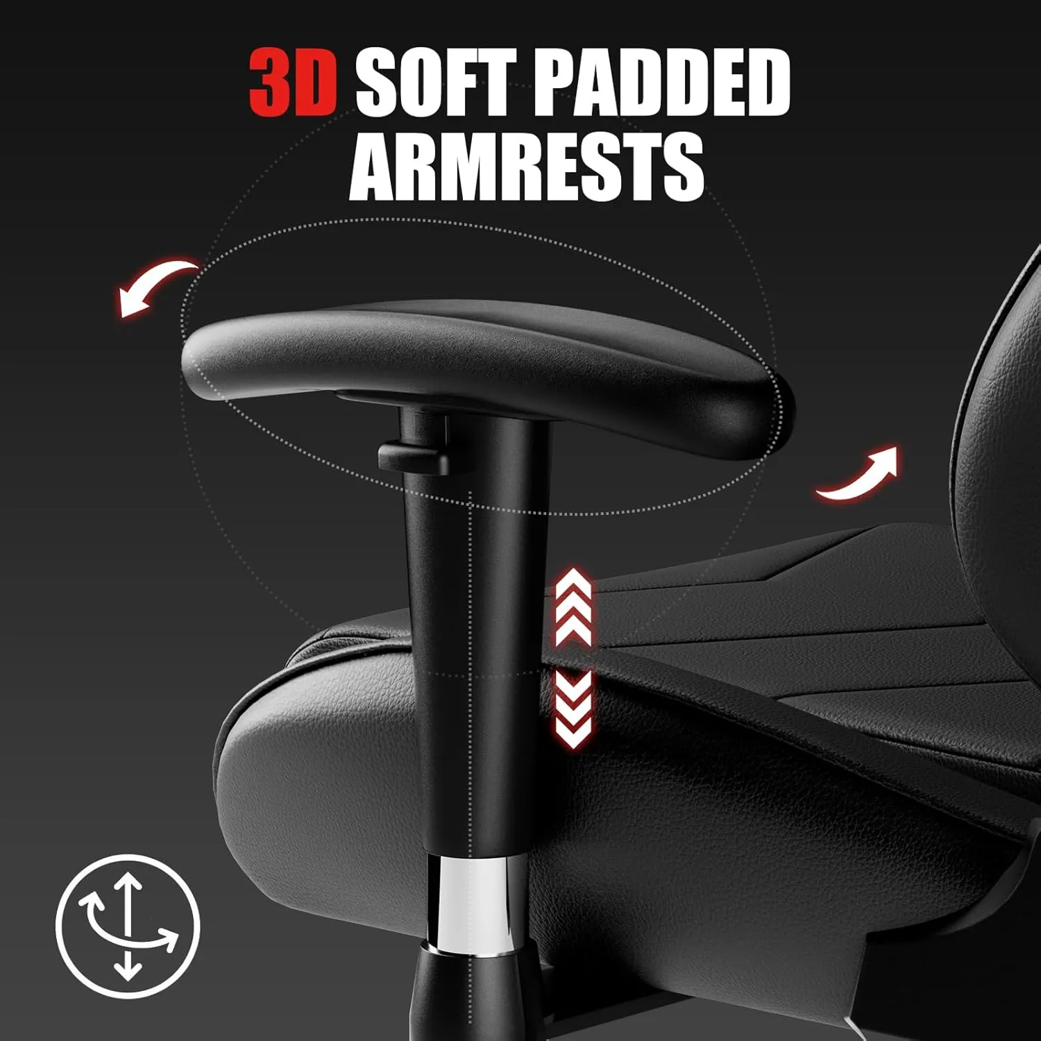 GTRACING Gaming Chair Racing Office Computer Ergonomic Video Game Chair Backrest and Seat Height Adjustable Swivel Recliner with Headrest and Lumbar Pillow Esports Chair (Colorful)