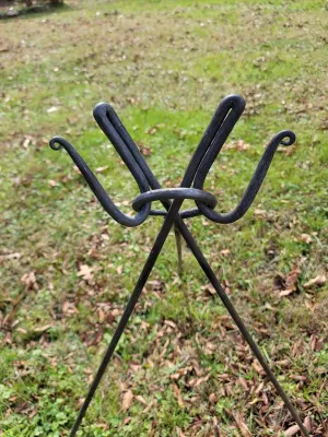Hand Forged Campfire Tripod – Ultimate Outdoor Cooking Companion