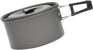 Happyyami 1Set Outdoor Non Stick Cooking Pot Foldable Camping Cookware Tool for Hiking Backpacking and Picnics Lightweight and for Outdoor Cooking