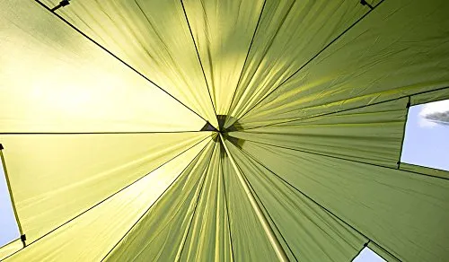 Hasika 4-Season 10 Persons Waterproof Large Family Tent Hunting Camp Tent, Huge Teepee Tents for Sale,Size 5M/16.4ft
