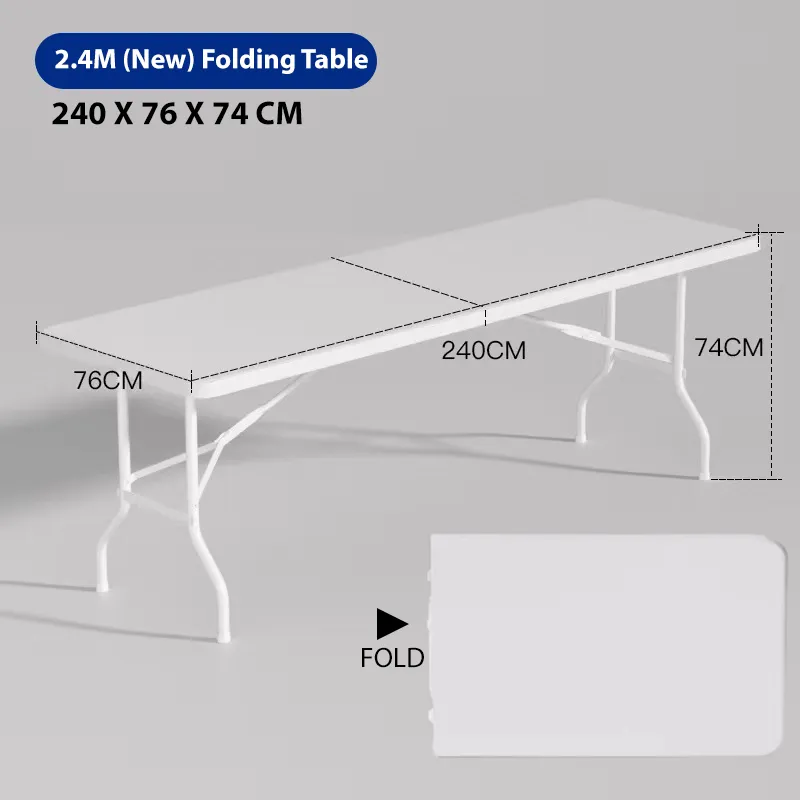 HDPE Portable Folding Table Travel Outdoor Foldable Tables Study Table Dinning Table Desk