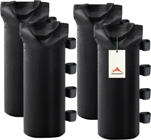 Heavy Duty Canopy Weight Bags (150LBS) for Tent, Leg Weights for Instant Outdoor Sun Shelter Patio Umbrella, Without Sand (Set of 4)