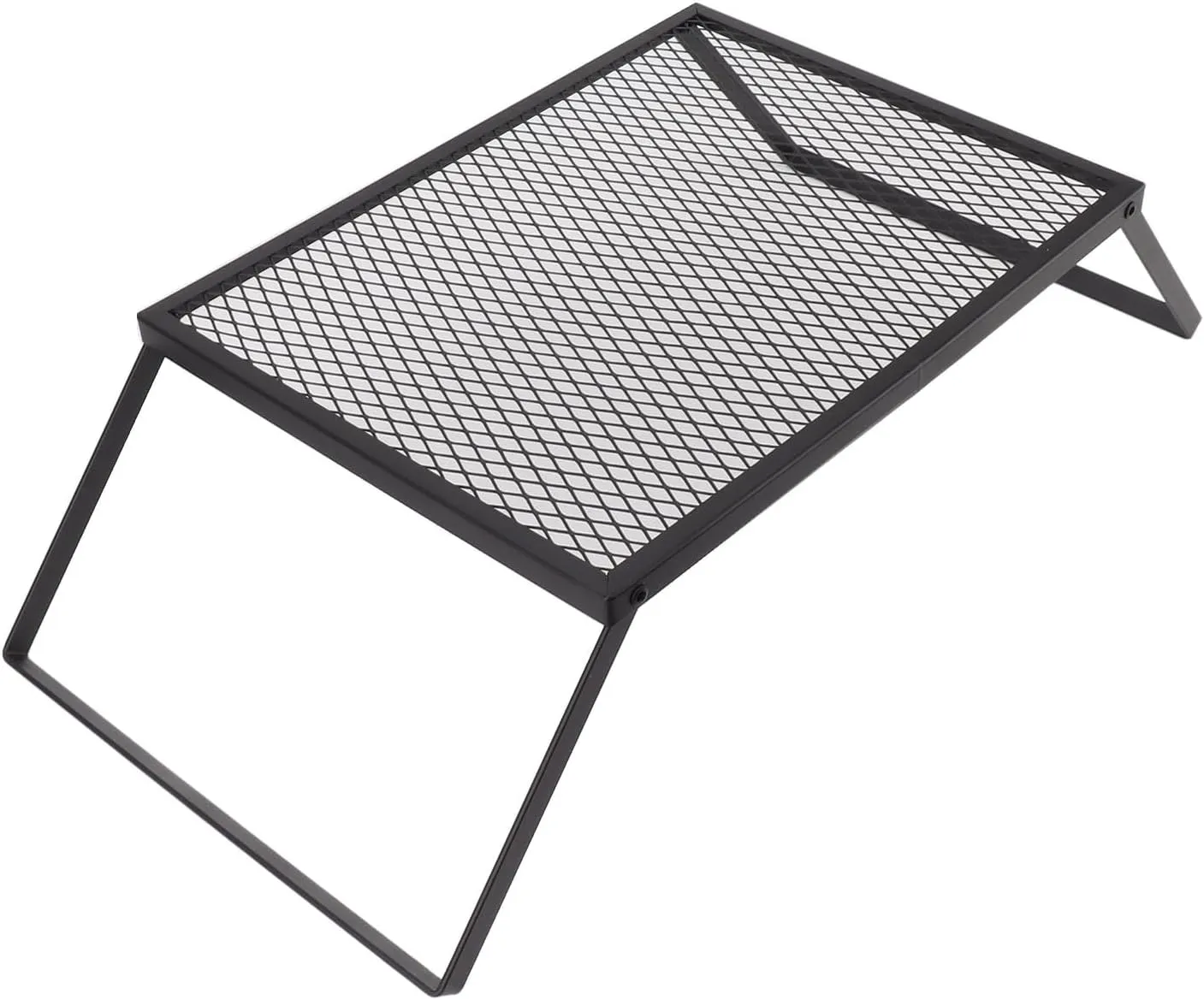 Heavy Duty Folding Grill Camping Grill Stand for Picnic High Temperature Paint (40 X 30cm Standard)