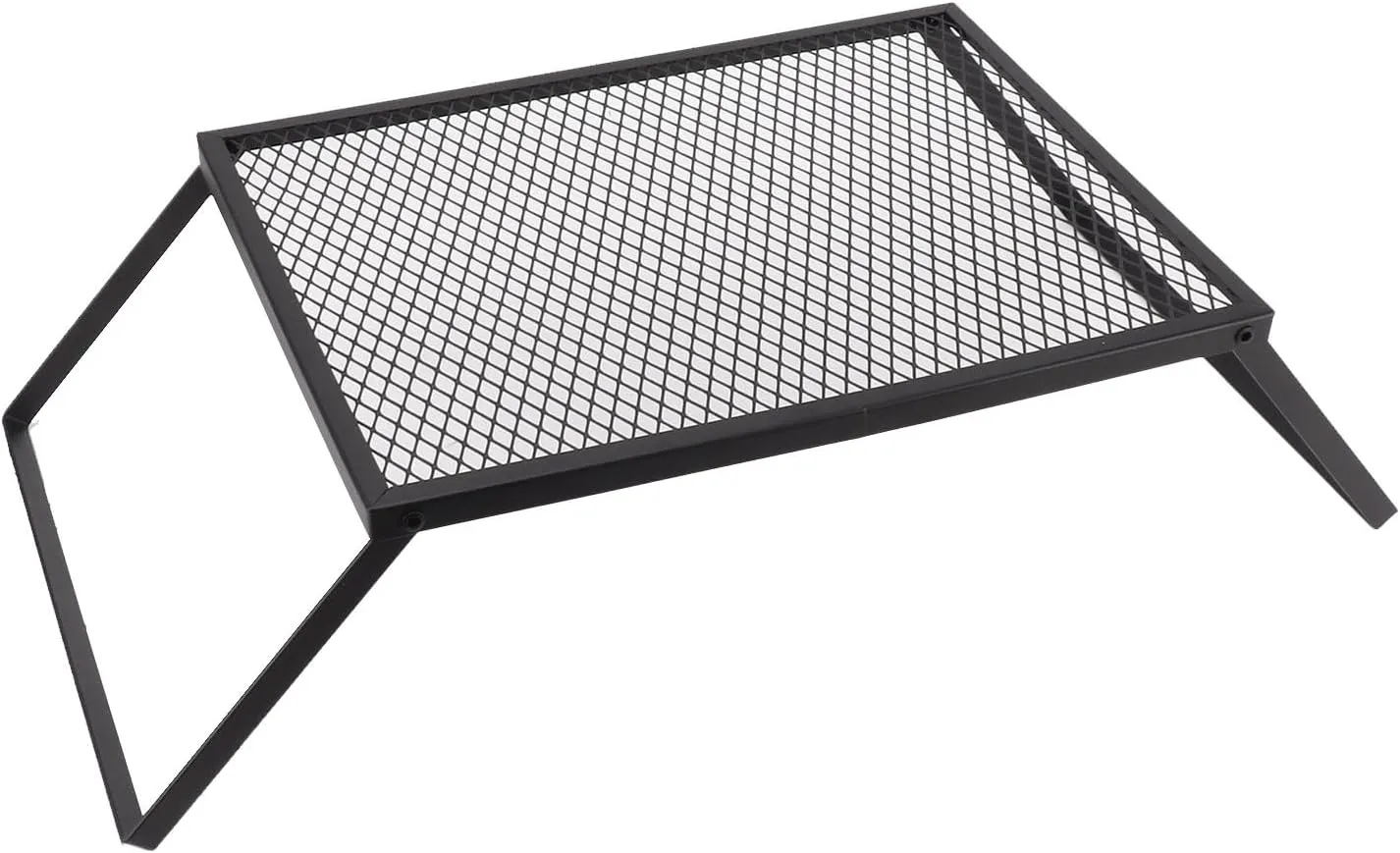 Heavy Duty Folding Grill Camping Grill Stand for Picnic High Temperature Paint (40 X 30cm Standard)