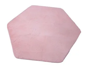 Hexagon Rug Pad Mat For Girls Boys Kids Playhouse Play Tent Soft