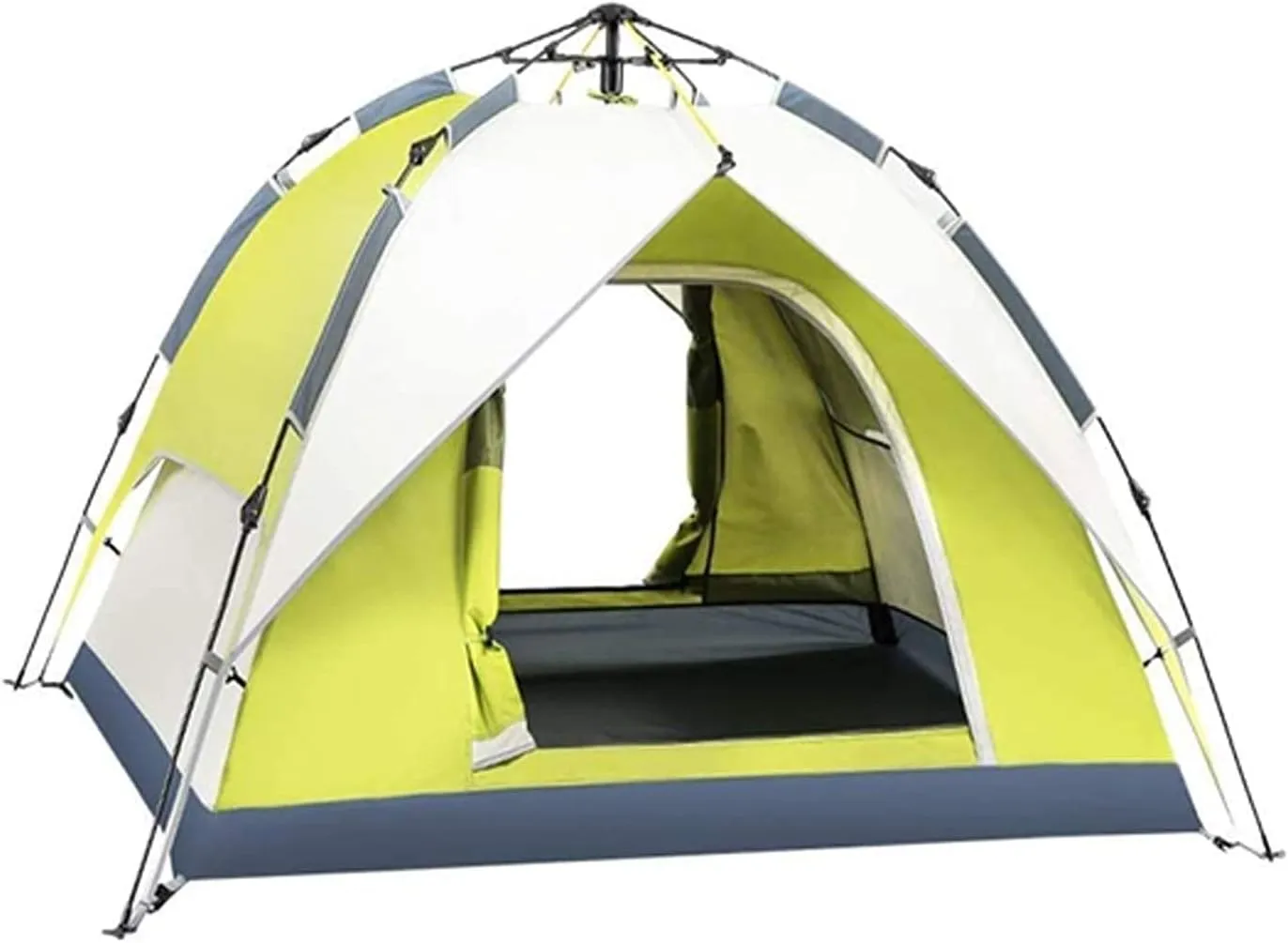 Hexagonal Tent 3-5 Person Big Space Automatic Quick Opening Waterproof Camping Tent