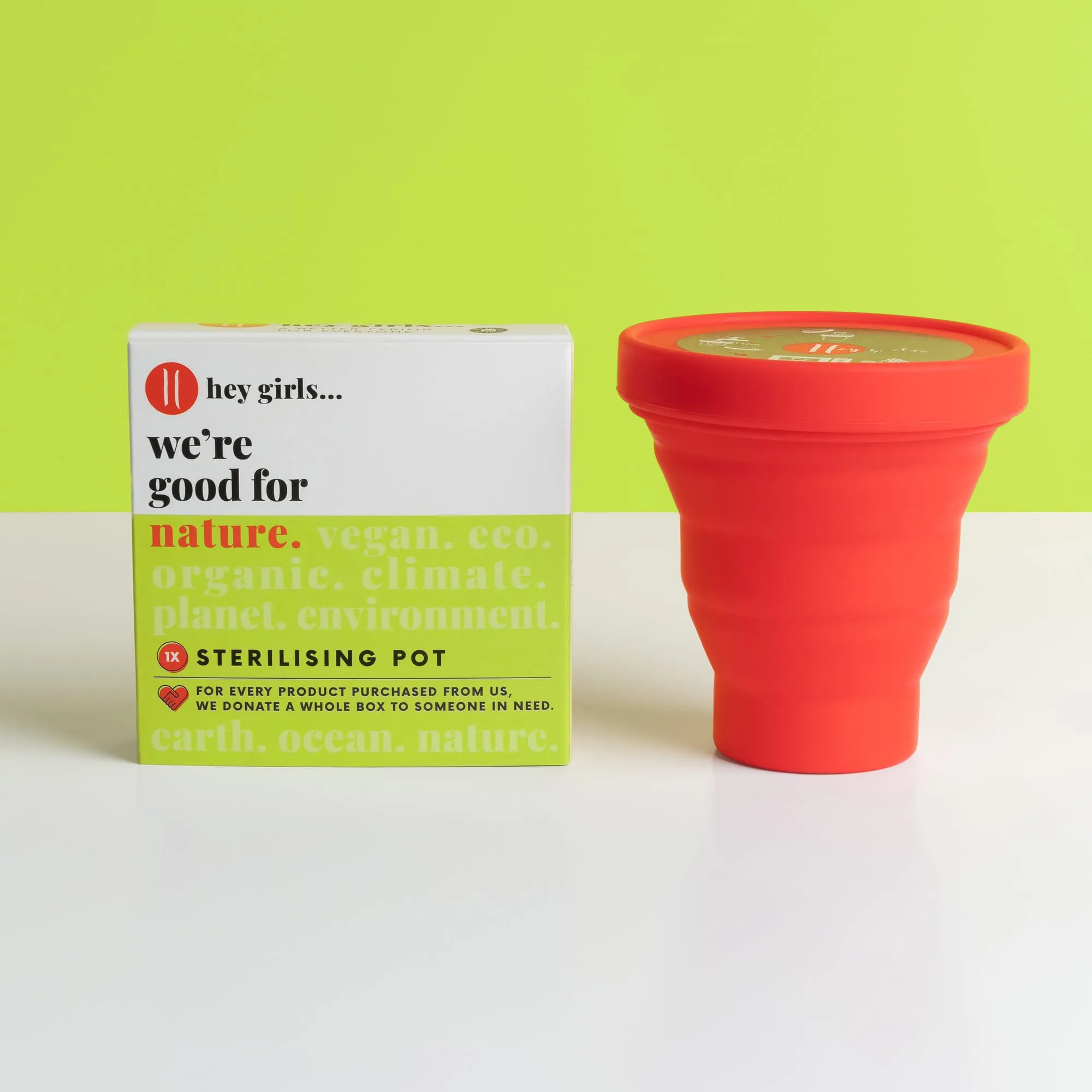 Hey Girls-Menstrual-Cup-Sterlising Pot