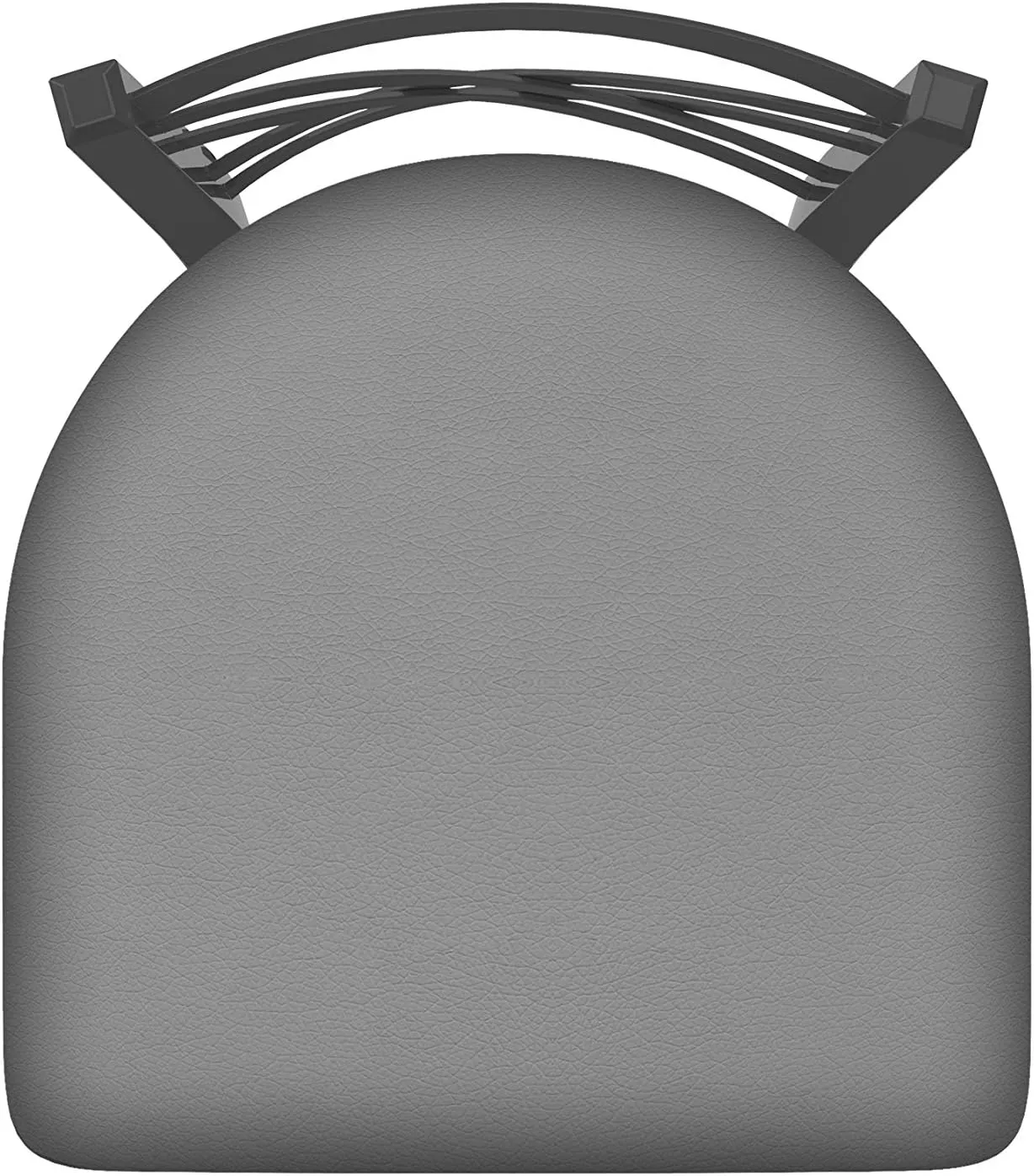 Holland Bar Stool Co. 620 Catalina 18" Chair with Pewter Finish and Canter Folkstone Grey Seat