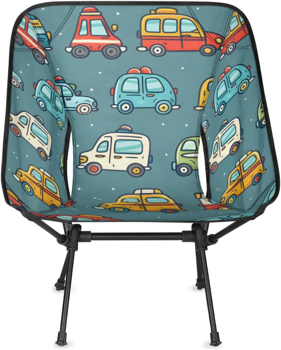 Honeybaby Folding Camping Chair Car Cartoon Camping Chairs Lightweight Portable Chair Outdoor Foldable Chairs for Camping Travel Picnic Beach Hiking
