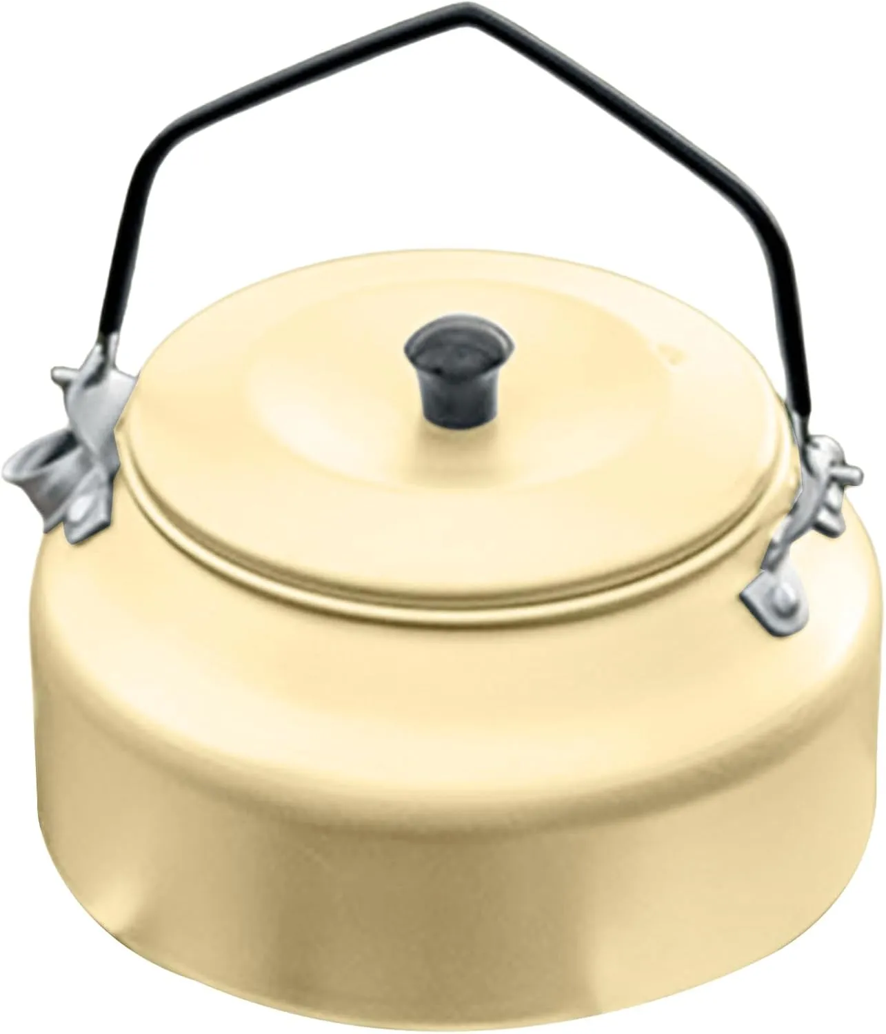 HUANGANG Portable Teapot Aluminum Camp Teas Coffee Pots Outdoor Hiking Water Boilers Camping Kettle Heat Water Teas Pots