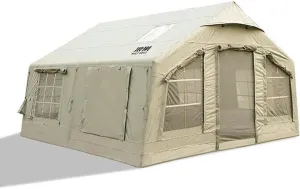 Inflatable Air Column Tent, Thickened Oxford Cloth Camping Rainproof Camping Equipment, Portable Folding Inflatable Cabin