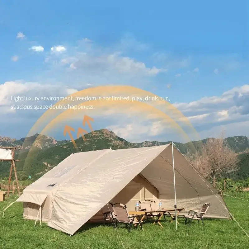 Inflatable Canopy Tent - Quick Setup Outdoor Shelter with Sunshade Protection