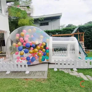Inflatable Dome House Bubble House - Transparent Tent for Camping, Wedding, Birthday Party - Artist Inflatable Bubble House Tent