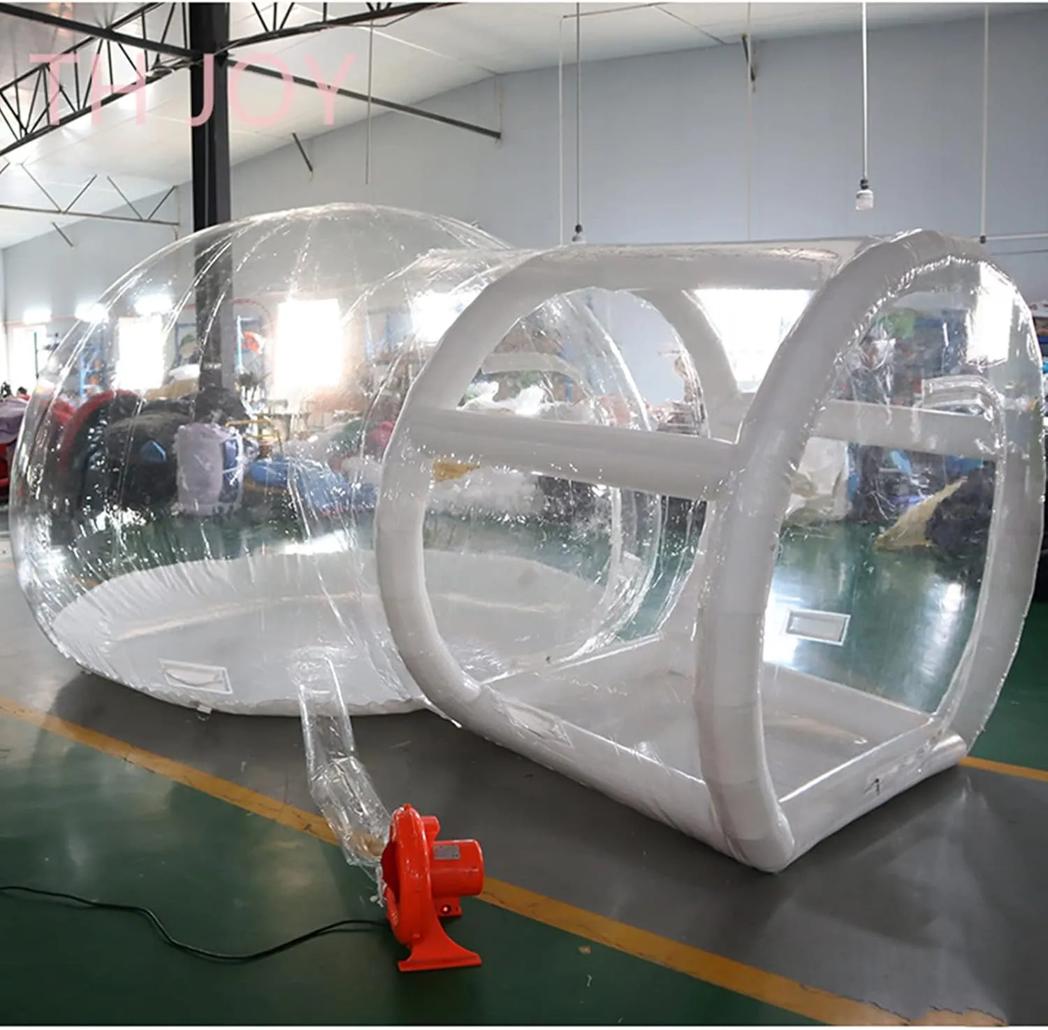 Inflatable Dome House Bubble House - Transparent Tent for Camping, Wedding, Birthday Party - Artist Inflatable Bubble House Tent