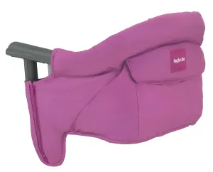 Inglesina Fast Table Chair - Award-Winning Convenient Baby High Chair - Use at Most Tables or Restaurants Without Leaving Scratches (Fuchsia Pink), 14x17x11 Inch (Pack of 1) (AY90F6FUXUS/D)