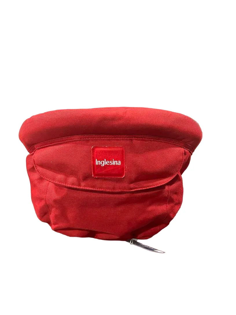 Inglesina Fast Table Chair, Red, With Tray