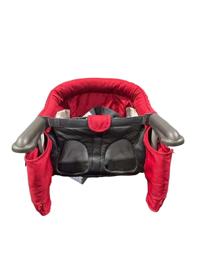 Inglesina Fast Table Chair, Red, With Tray