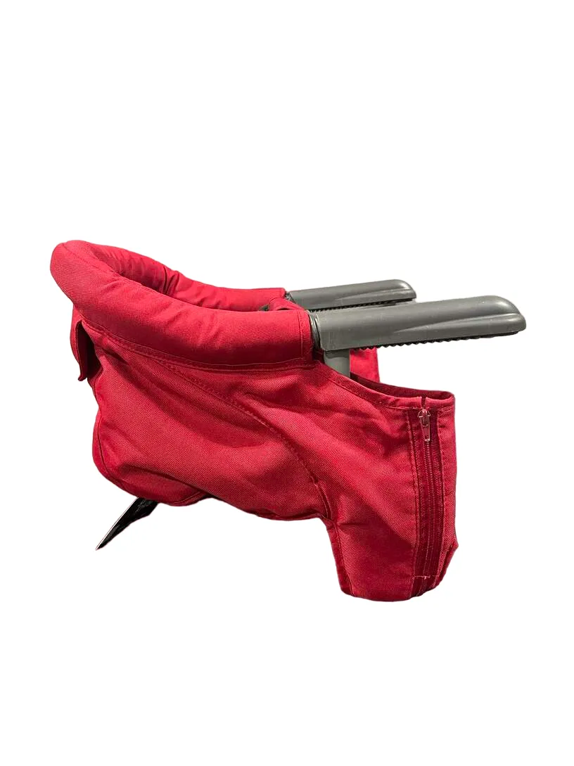 Inglesina Fast Table Chair, Red, With Tray
