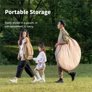 Instant Pop Up Tent for 5-8 People with Porch Area & Darkened Bedroom, 3 Man, Easy to Pitch, Spacious, Ideals for Festivals, Weekend Trips, Wild Camping, Hiking, Backpacking