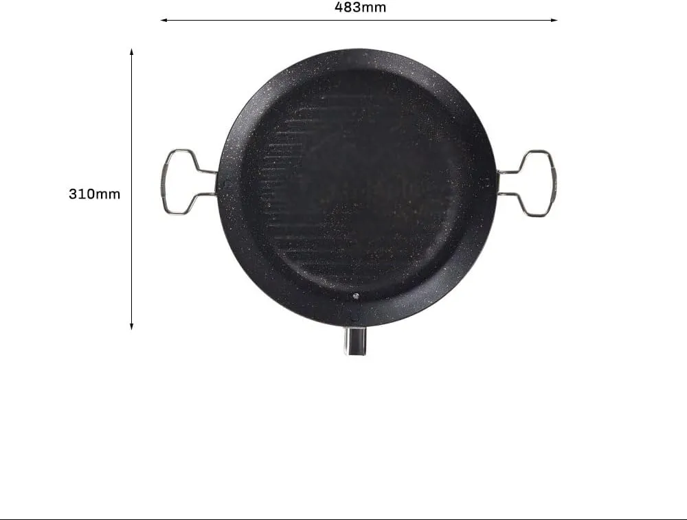 JSEIAJB Outdoor Grilling Pan Picnic Portable Non-Stick Baking Pan BBQ Camping Picnic Frying Pan Bakeware
