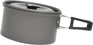 KESYOO Camping Cookware Set Single Pot Non-stick Camping Pan Portable Cooking Tools for Outdoor Activities