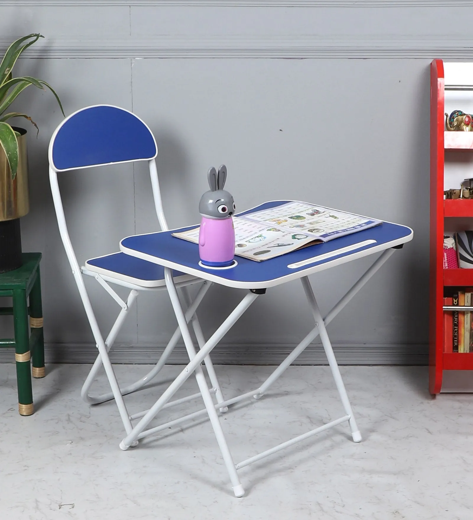 Kids Foldable Desk & Chair Set