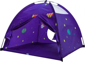 Kids Play Tent Outdoor Tents Indoor Children Playhouse for Toddler Toys Boy Girls Gift Game Play Toys (Purple)
