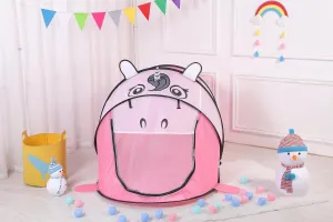 Kids Play Tents – Collapsible Tent for Boys Girls Gift - Large Foldable Playhouse Indoor/Outdoor Fun - Pop up Tent Toys for Age 1 and up Child Birthdays Presents (Pink Unicorn)