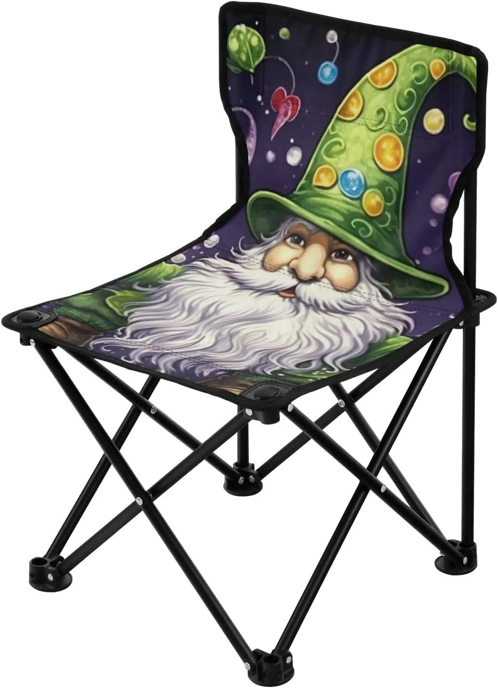 Kigai Folding Camping Chair Heavy Duty Chair Ultralight Compact Portable Beach Chair for Outdoor Camp, Hiking, Travel, Beach, Sporting Event and Picnic, Dwarf
